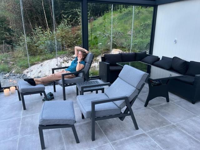 Hotel Trolltun, Frystevegen 4 Ulvik Exteriér fotografie